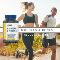 Applied Nutrition Magnesium & Vitamin D3 - 60 Kapseln