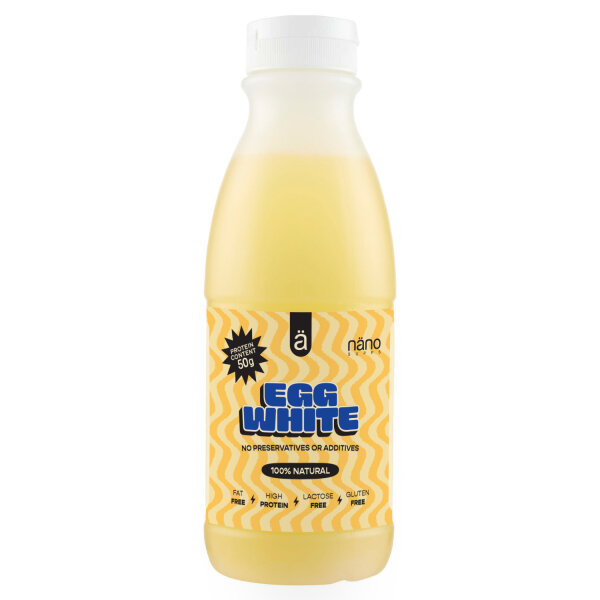 Nano Supps Egg White Liquid Eiklar 500 g