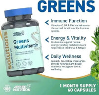 Applied Nutrition Greens Multivitamin Capsules - 60 Kapseln