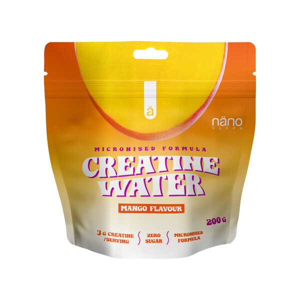 Nano Supps Creatine Water 200g Mango
