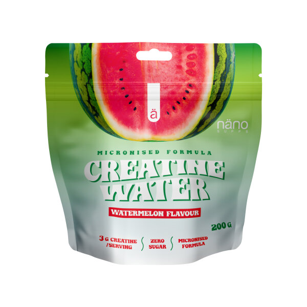 Nano Supps Creatine Water 200g Watermelon