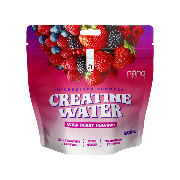 Nano Supps Creatine Water 200g Wild Berry