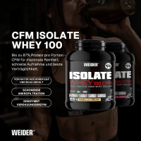 Weider Isolate Whey 100 CFM 908g Schoko