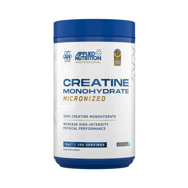 Applied Nutrition Creatine Monohydrate Pulver 1 kg Geschmackneutral