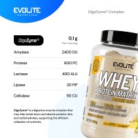 Evolite Nutrition Whey Protein Matrix 900g Banana