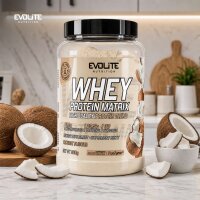 Evolite Nutrition Whey Protein Matrix 900g Coconut