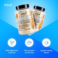 Evolite Nutrition Whey Protein Matrix 900g Butterkeks