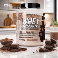 Evolite Nutrition Whey Protein Matrix 2000g Double Chocolate