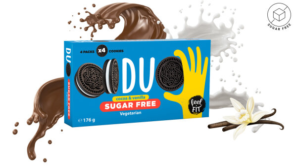 Feel Fit Duo Sugar Free Coca and Vanilla 168g