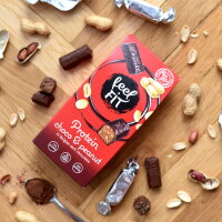 Feel Fit Protein Choco and Peanut in dark chocolate 83g