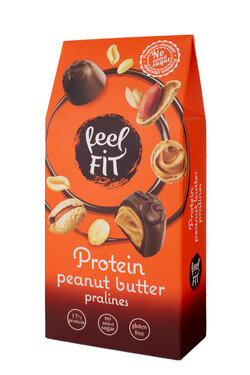Feel Fit Protein Peanut Butter Pralines 66g