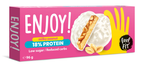 Feel Fit Enjoy! Protein Milky Peanuts Cookies 96g