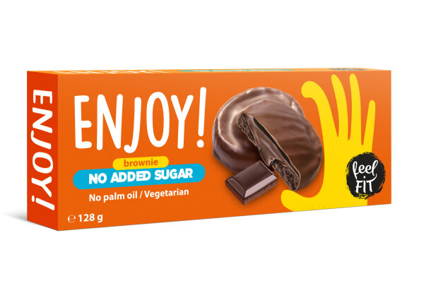 Feel Fit Enjoy! Browniel Cookies 128g