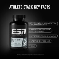 ESN Athlete Stack: Men 210 vegan caps