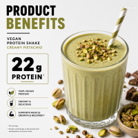 Gofitness Nutrition 100% Vegan Protein 900g Creamy Pistachio
