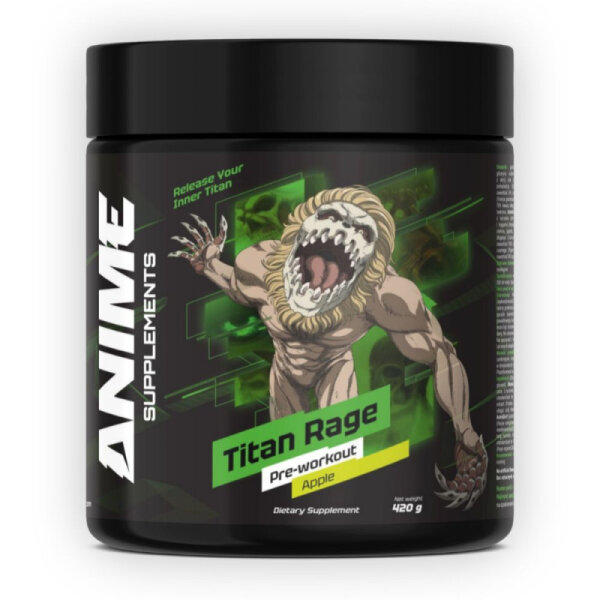Anime Supplements Titan Rage Pre-Workout 420g