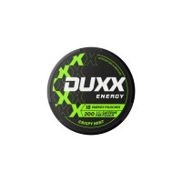 DUXX Energy Pouches Koffein 200mg Crispy Mint 18 Beutel