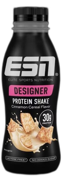 ESN Designer Protein Whey Shake 330ml Cinnamon Cereal