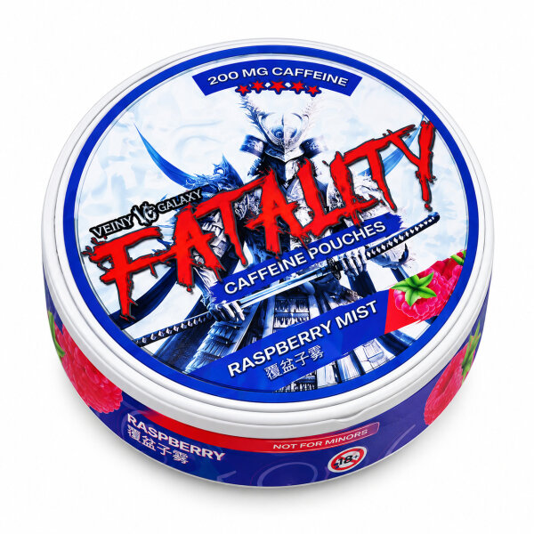 Veiny Galaxy Fatality Koffein Pouches 200 mg Raspberry
