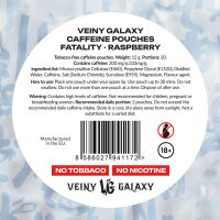 Veiny Galaxy Fatality Koffein Pouches 200 mg Raspberry