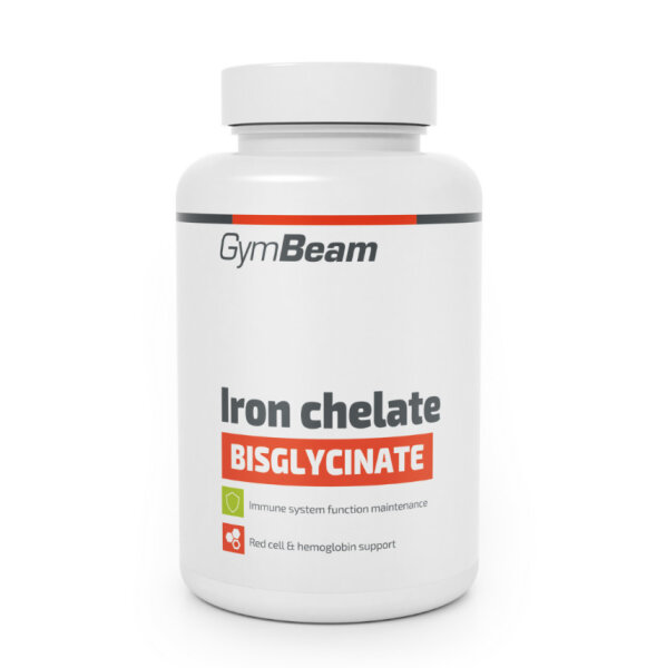 GymBeam Eisen Chelat Bisglycinat 90 Kapseln