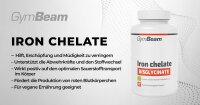 GymBeam Eisen Chelat Bisglycinat 90 Kapseln