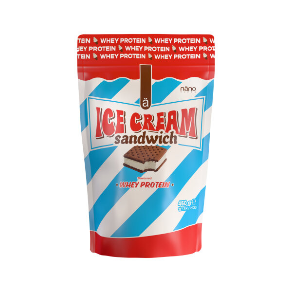 Nano Supps Whey Protein 450g Ice Cream Sandwich